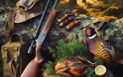 Grillet fasan med urter og citron