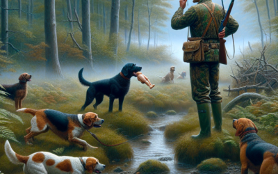 Hvordan træner du jagthunde i lydighed?