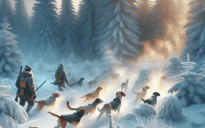 Jagthunde og vintertræning