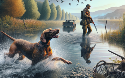 Sådan træner du en jagthund til vandarbejde