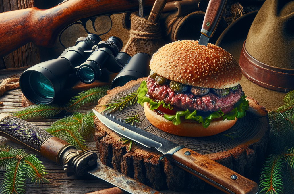 Burger med vildtkød: Nem og lækker