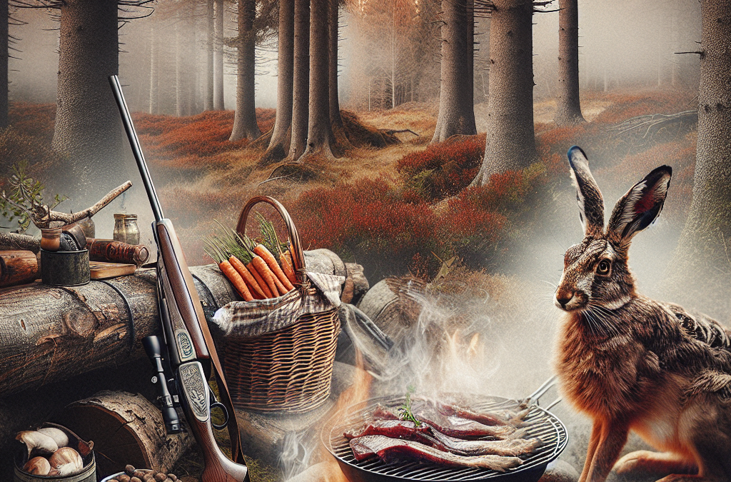 Grillet hare med krydderier