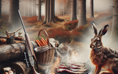 Grillet hare med krydderier