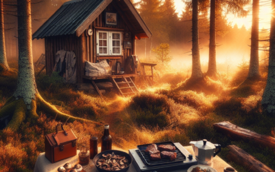 Rådyrbøffer med svampe og flødesauce