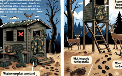 De mest almindelige fejl på dagjagt