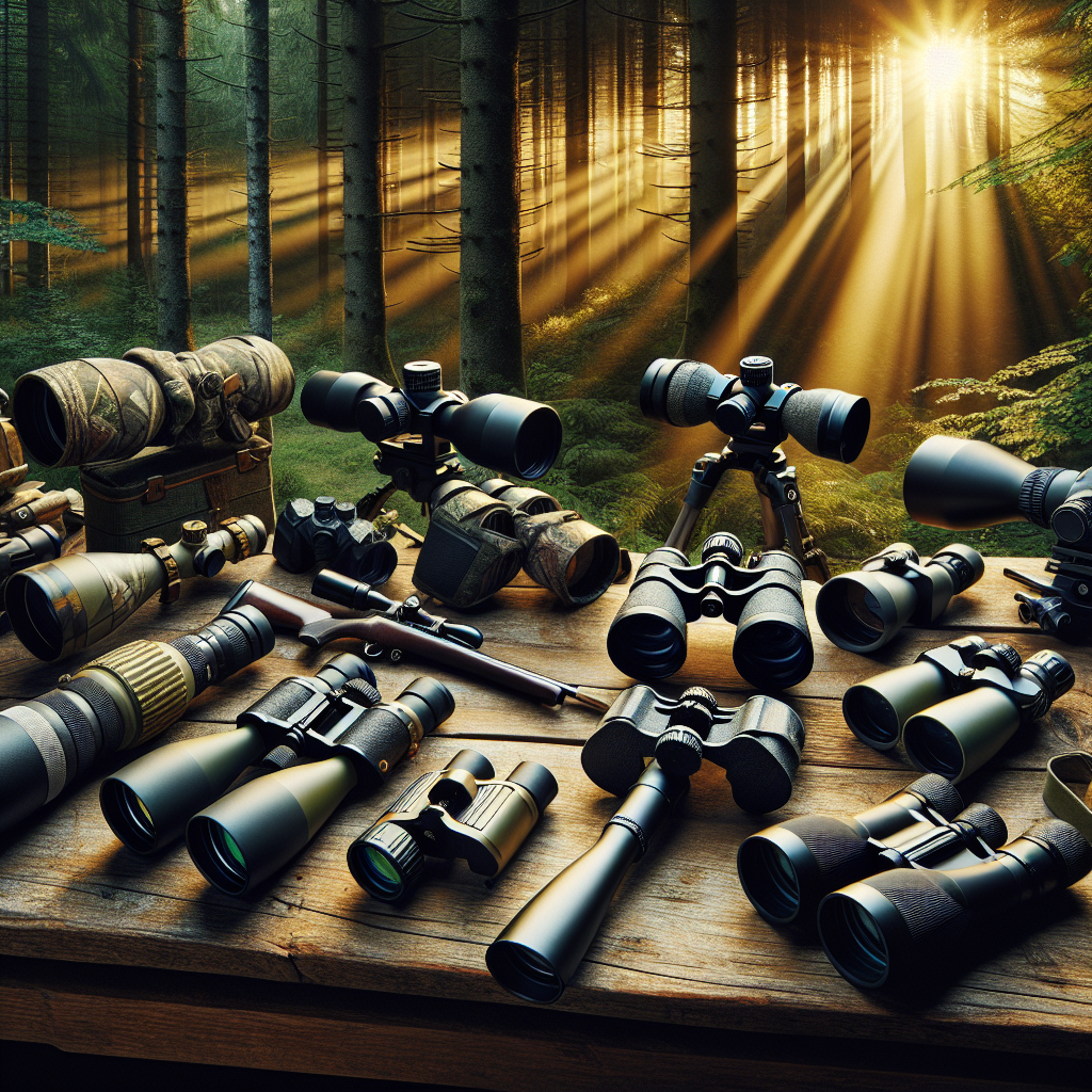 Find den rigtige optik til dagjagt – sigtekikkerter, spottere og mere.