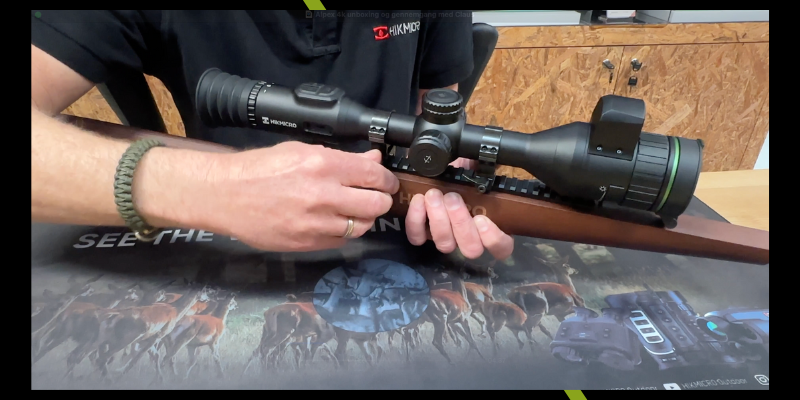 hikmicro alpex 4k montering