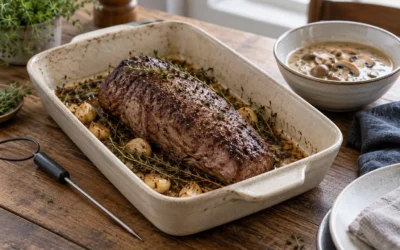 Krondyrfilet i ovn: opskrift, kernetemperatur og grill