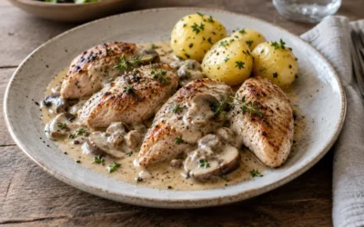 Fasan opskrift med bryst og svampesauce